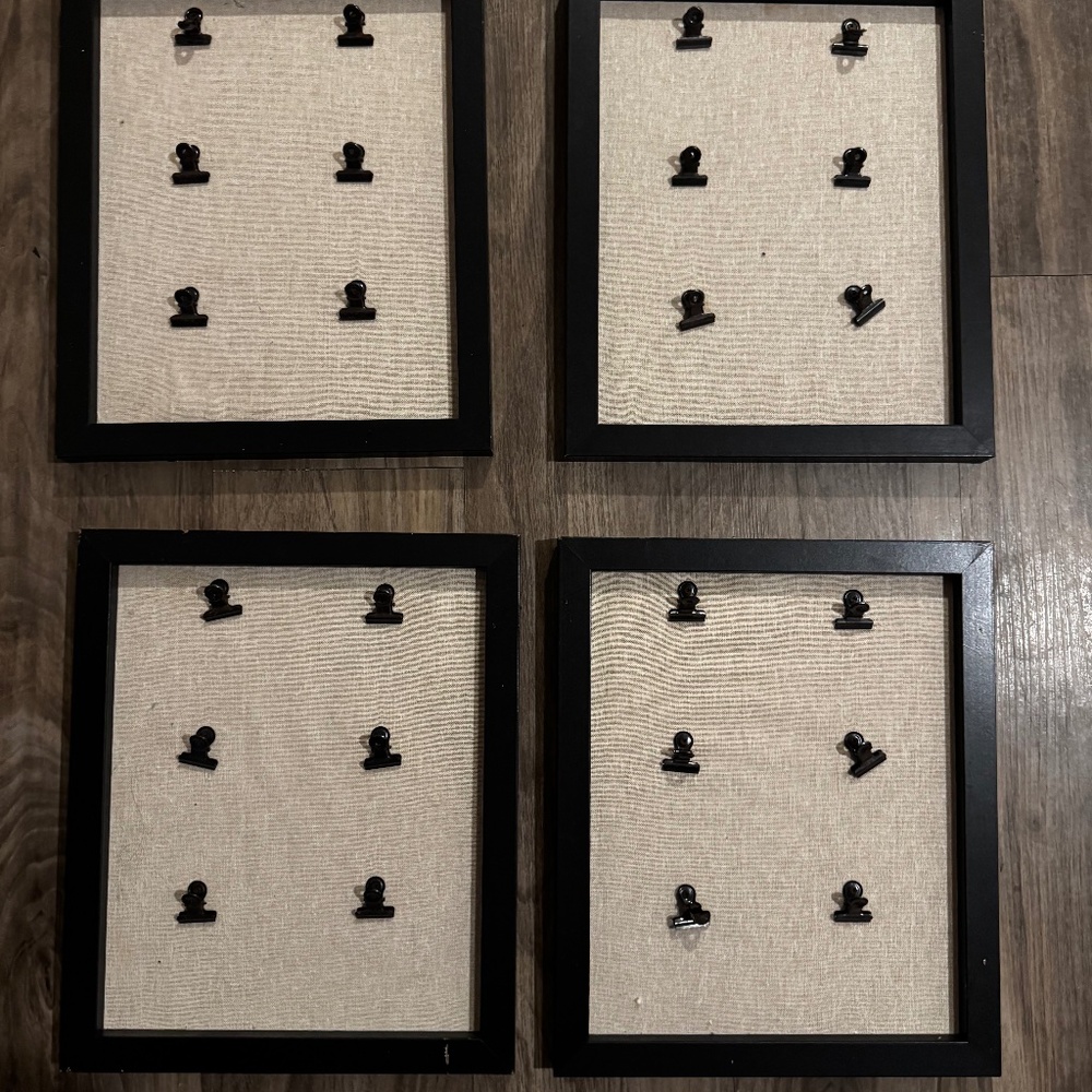 Wall Clip Photo Display Frames